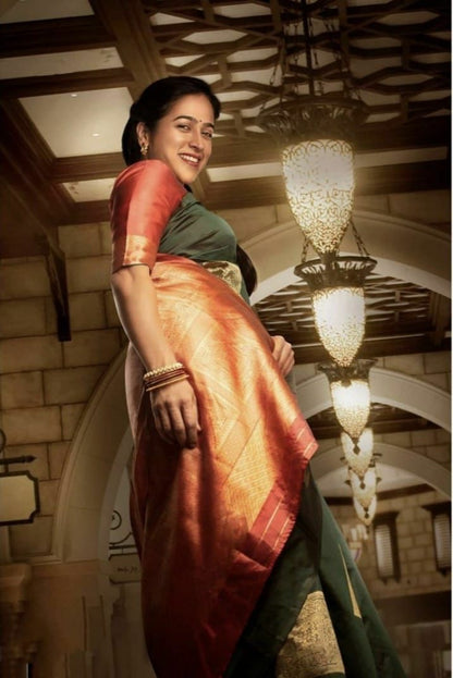 SOFT LICHI SILK SAREE