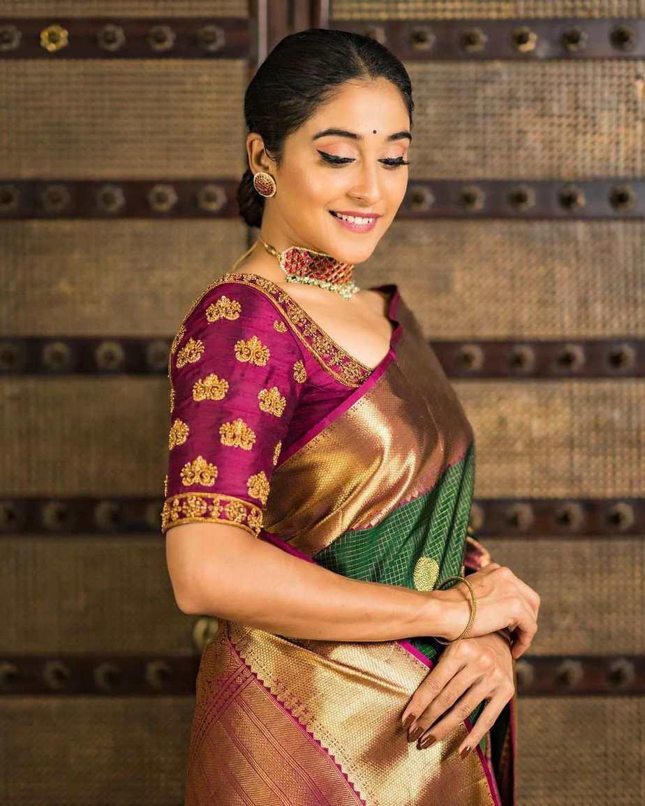 SOFT LICHI SILK SAREE