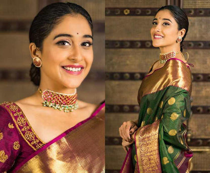 SOFT LICHI SILK SAREE