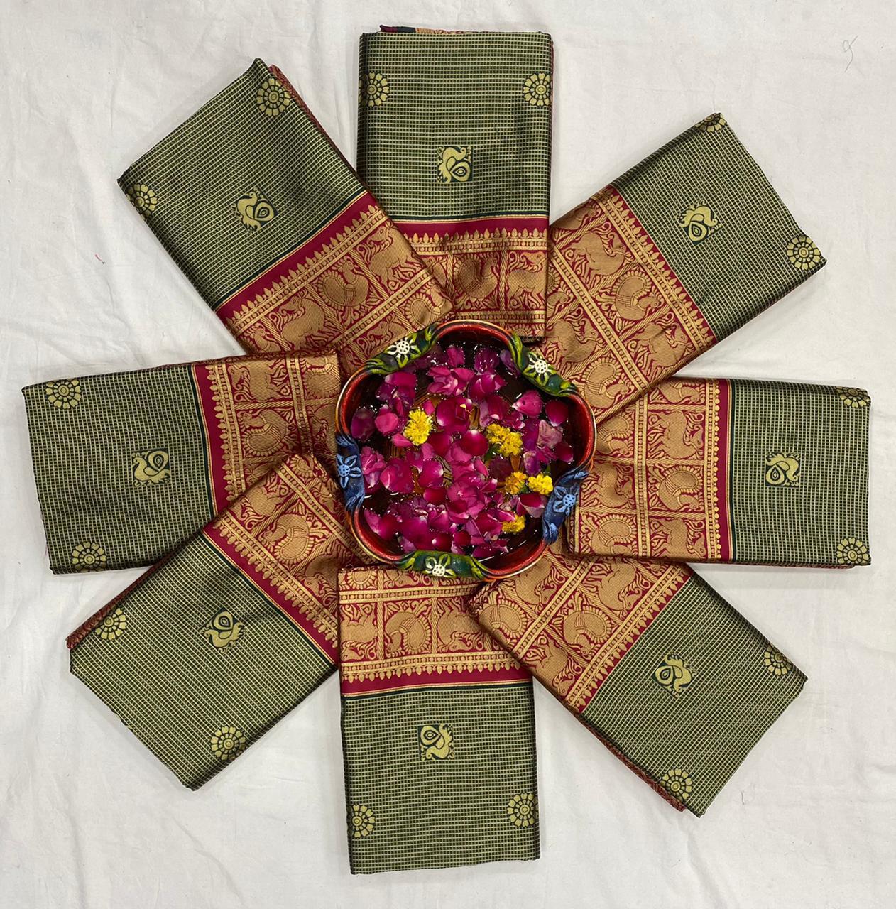 SOFT LICHI SILK SAREE