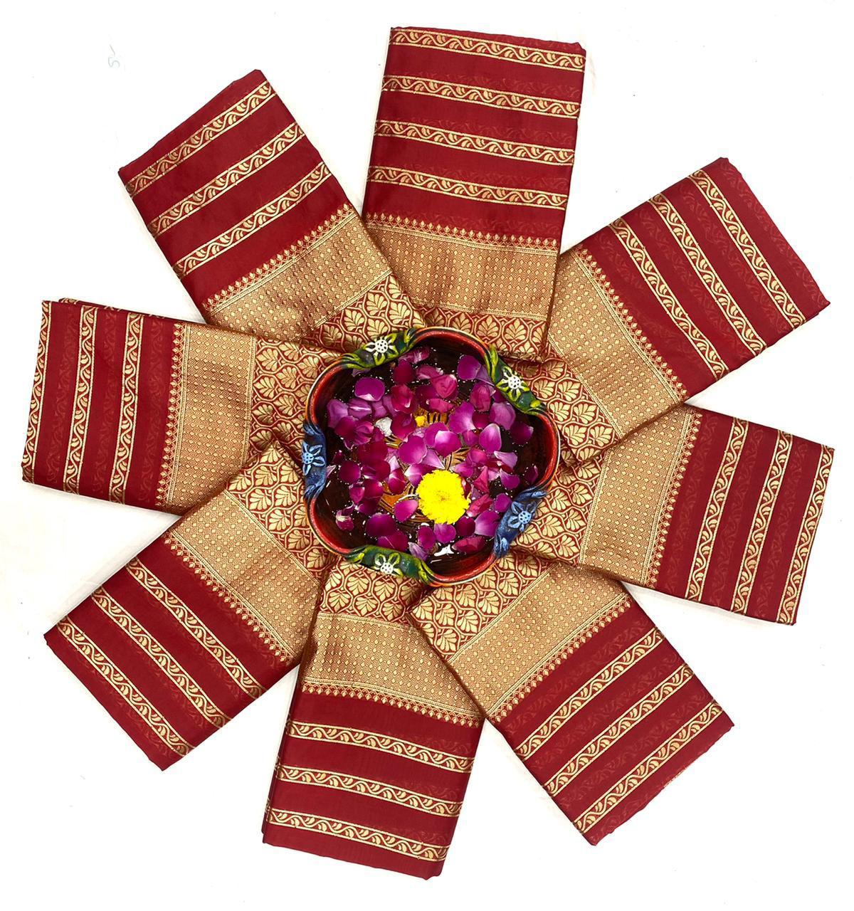 SOFT LICHI SILK SAREE