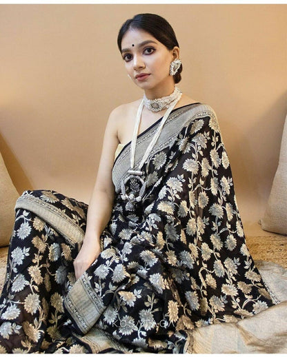 SOFT LICHI SILK SAREE