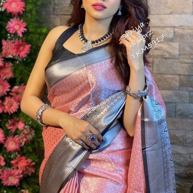 SOFT LICHI SILK SAREE