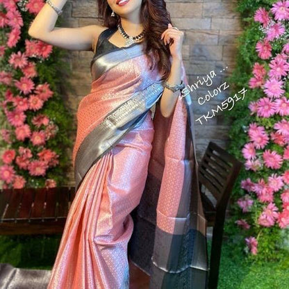 SOFT LICHI SILK SAREE