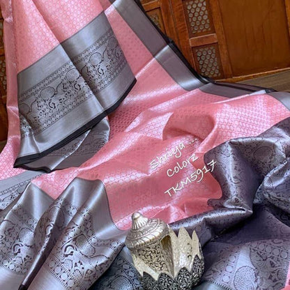 SOFT LICHI SILK SAREE