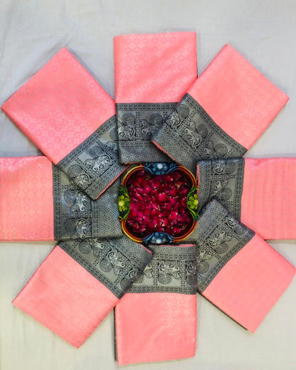 SOFT LICHI SILK SAREE