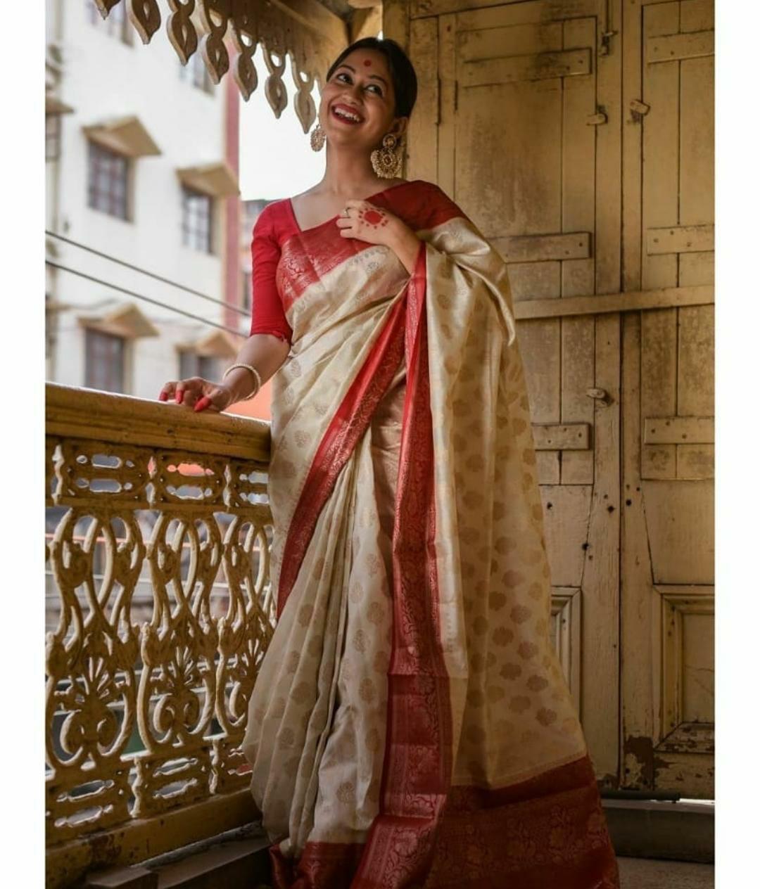 SOFT LICHI SILK SAREE