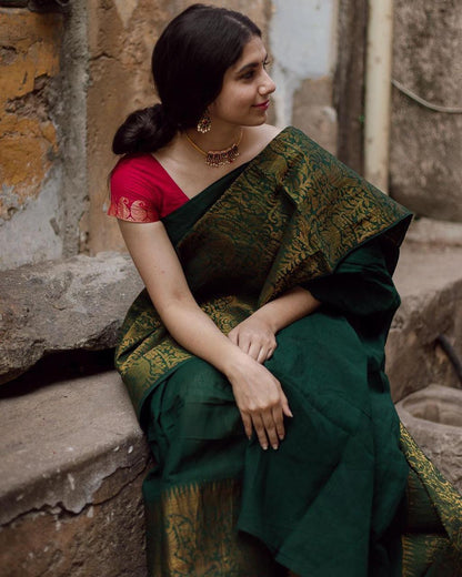 SOFT LICHI SILK SAREE