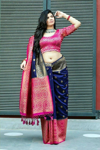 SOFT LICHI SILK SAREE