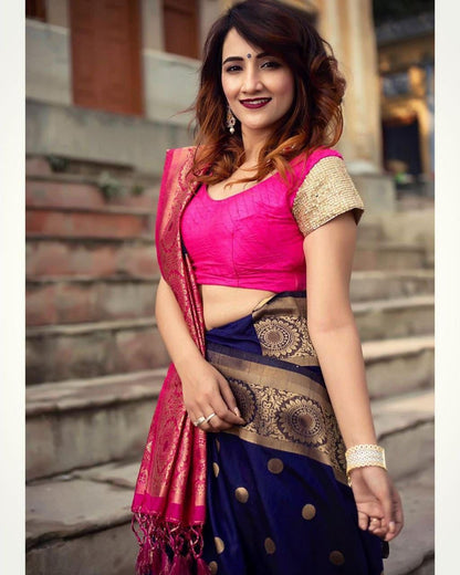 SOFT LICHI SILK SAREE
