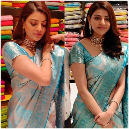 SOFT LICHI SILK SAREE
