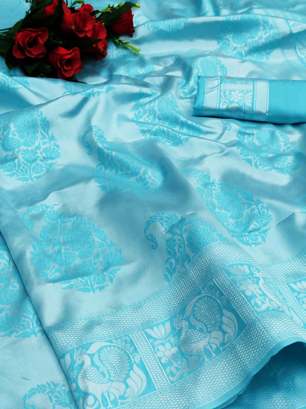 SOFT LICHI SILK SAREE