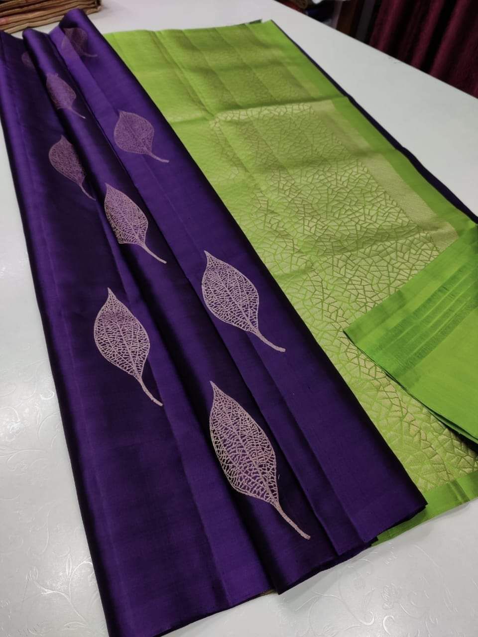 SOFT LICHI SILK SAREE