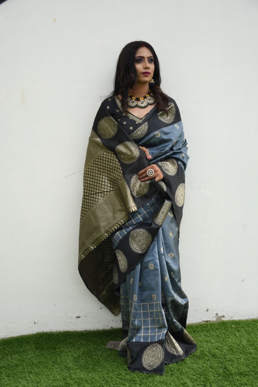 SOFT LICHI SILK SAREE