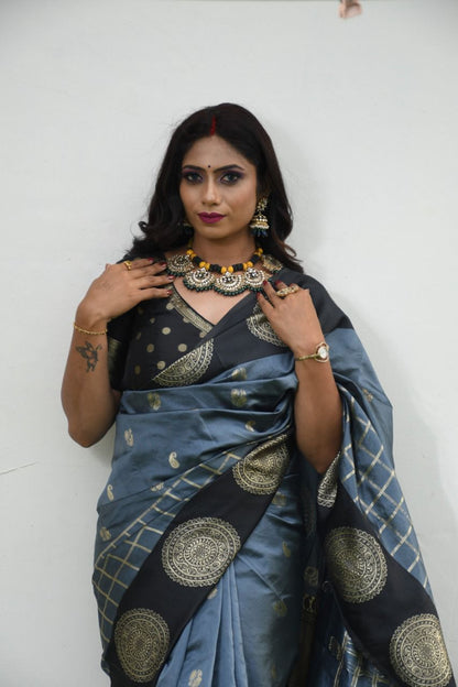 SOFT LICHI SILK SAREE