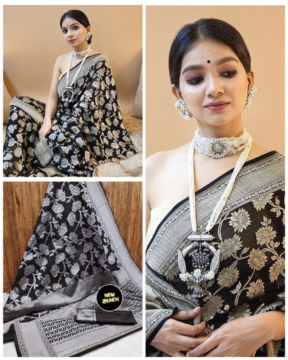 SOFT LICHI SILK SAREE