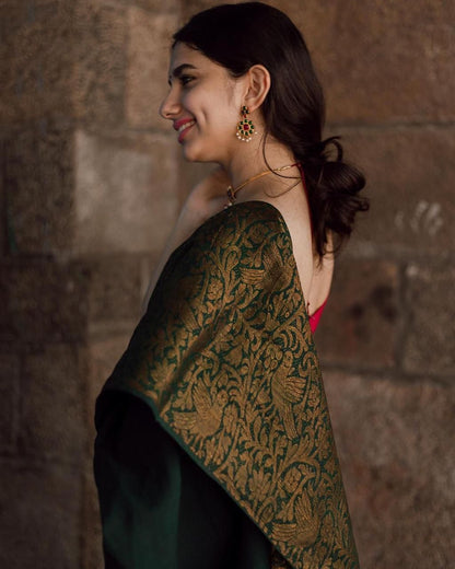 SOFT LICHI SILK SAREE