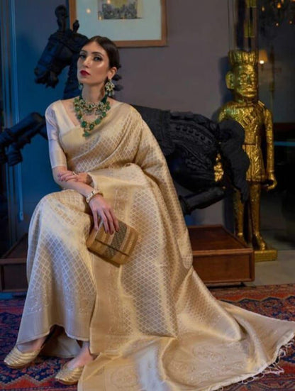 SOFT LICHI SILK SAREE