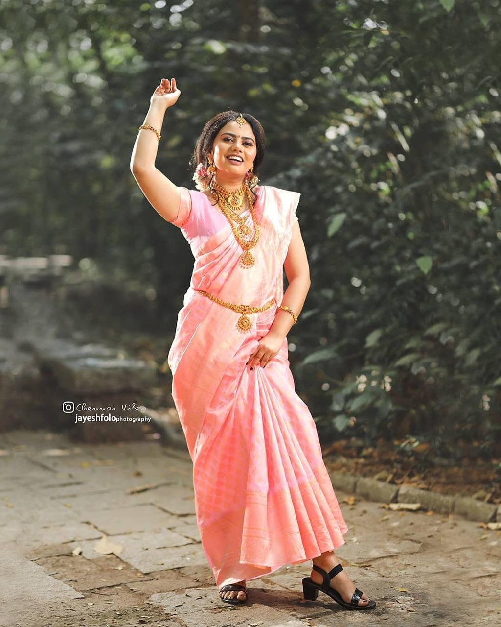 SOFT LICHI SILK SAREE