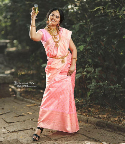 SOFT LICHI SILK SAREE