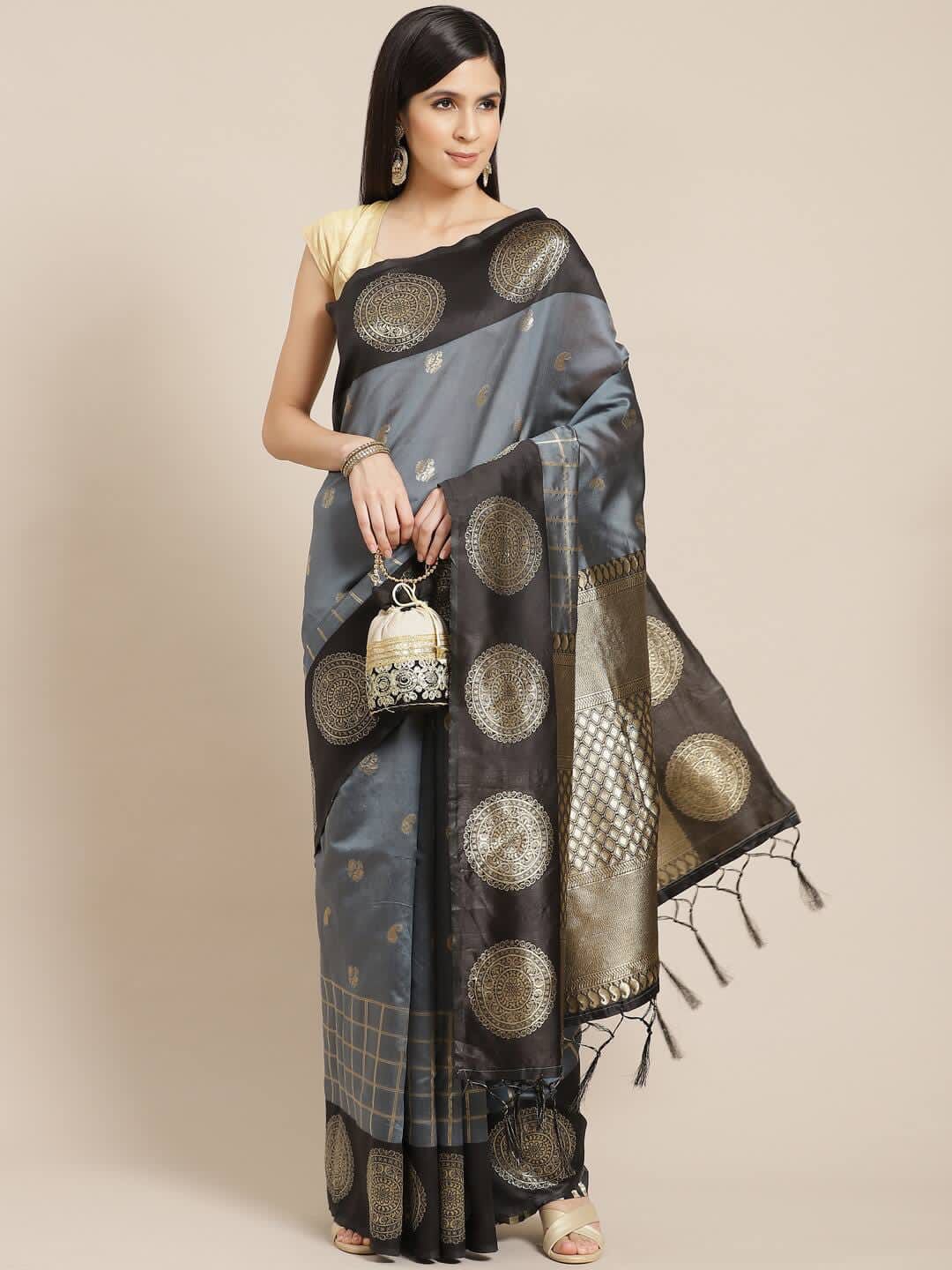 SOFT LICHI SILK SAREE
