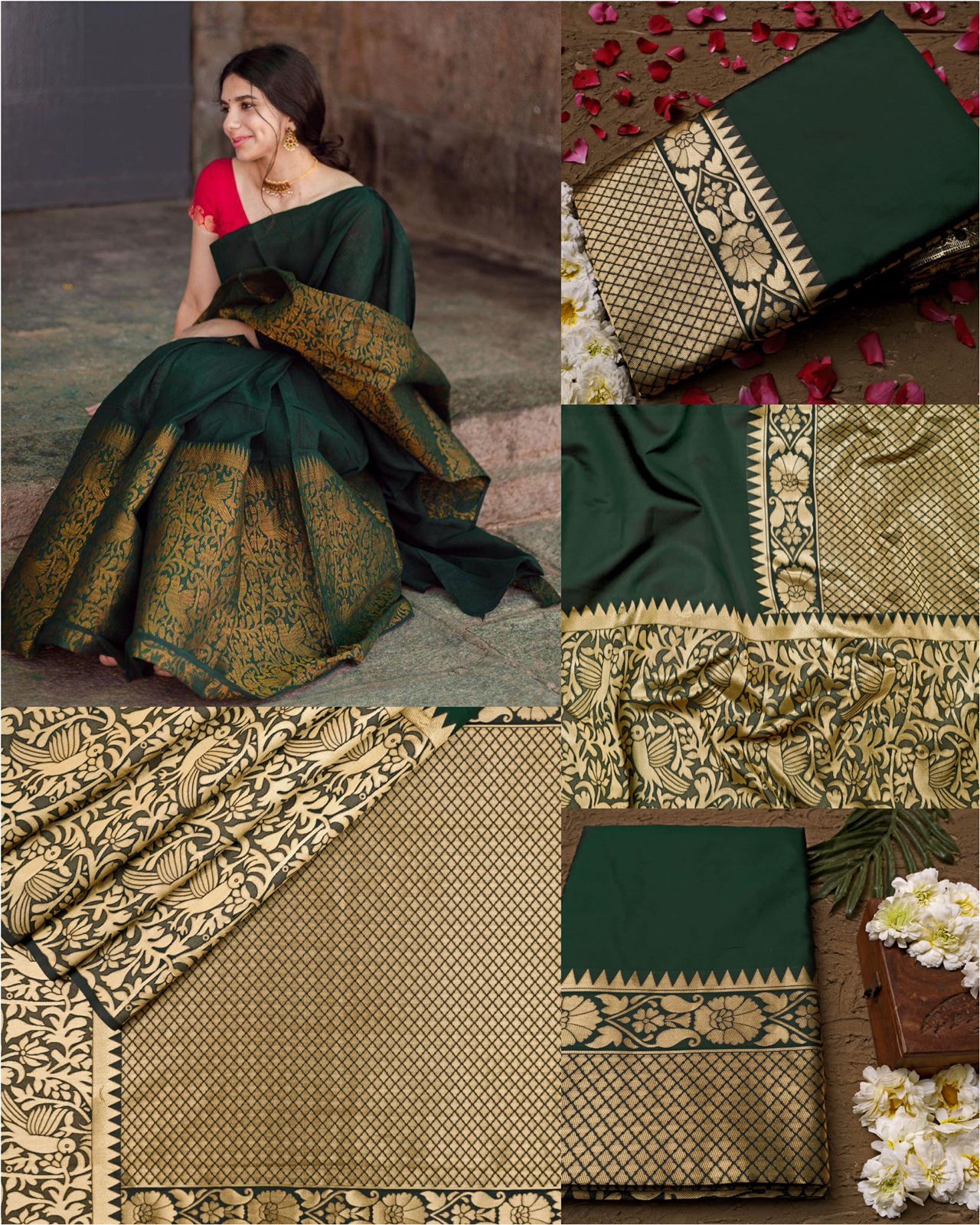 SOFT LICHI SILK SAREE