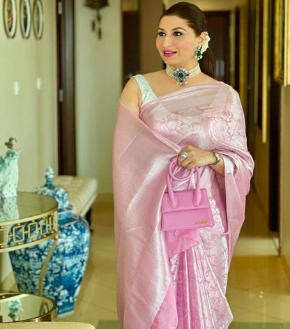 SOFT LICHI SILK SAREE