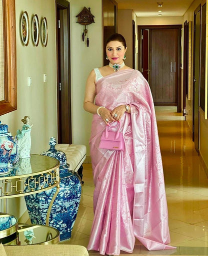 SOFT LICHI SILK SAREE