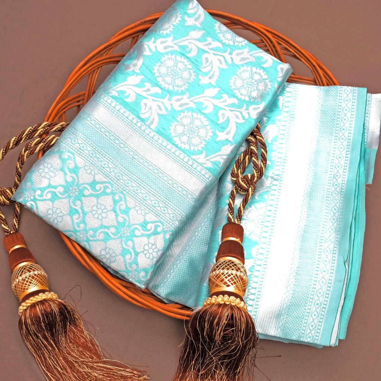 SOFT LICHI SILK SAREE