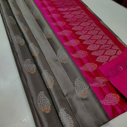 SOFT LICHI SILK SAREE