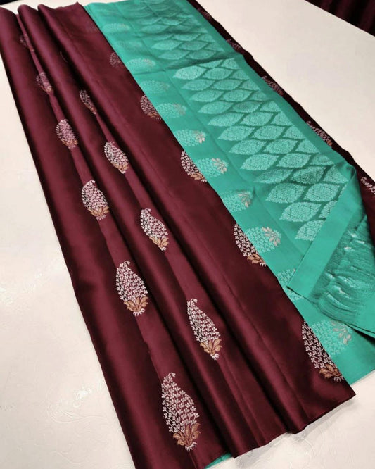 SOFT LICHI SILK SAREE