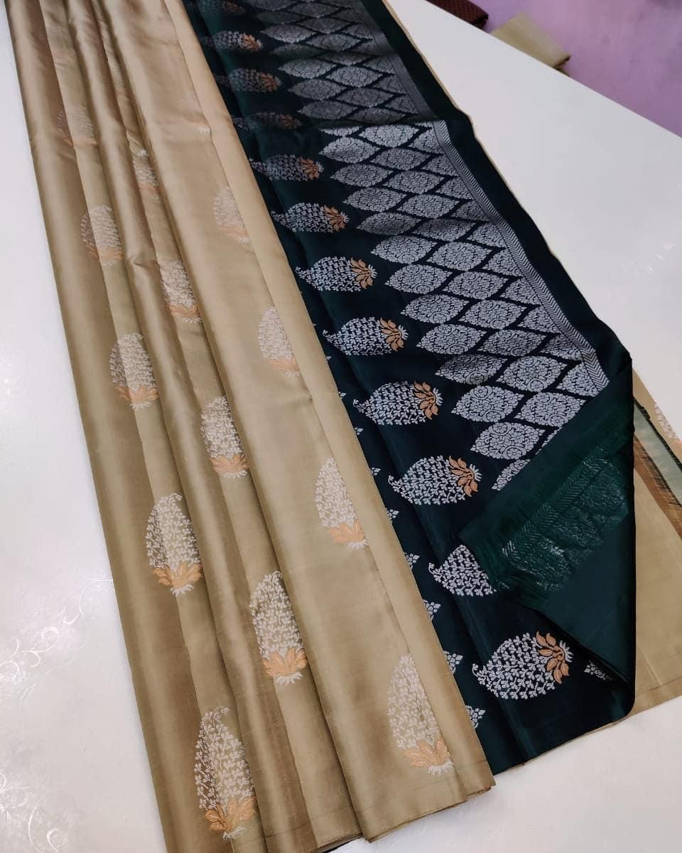 SOFT LICHI SILK SAREE