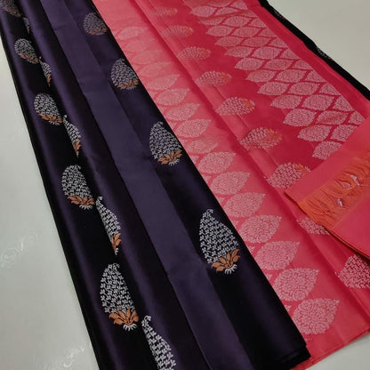 SOFT LICHI SILK SAREE