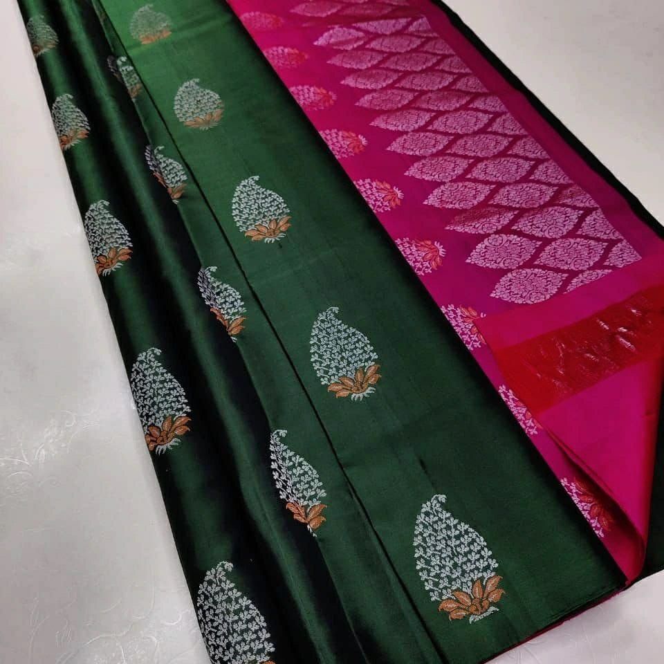SOFT LICHI SILK SAREE